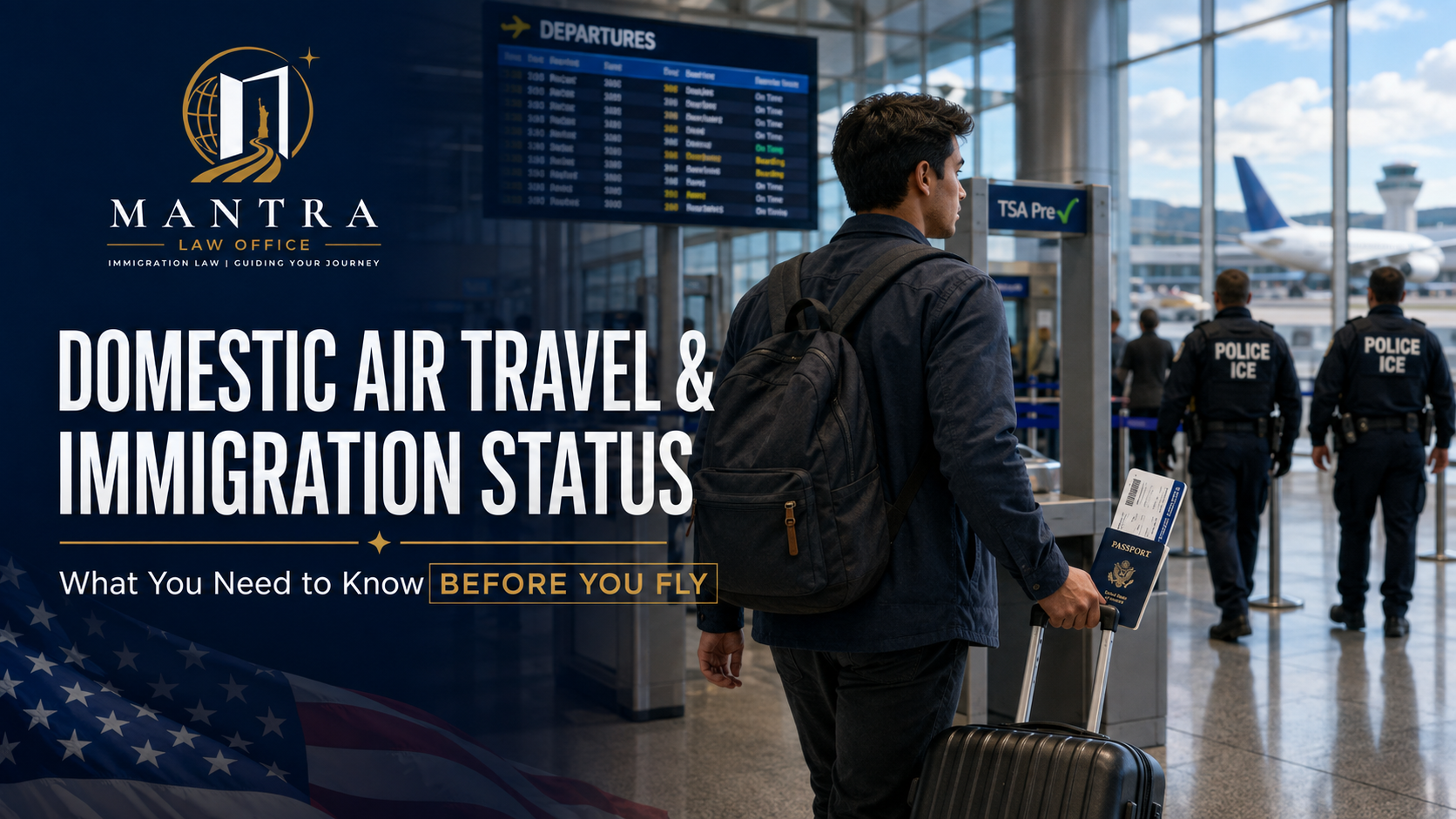 Mantra Law Office - Domestic Air Travel and Immigration Status: What You Need to Know Before You Fly